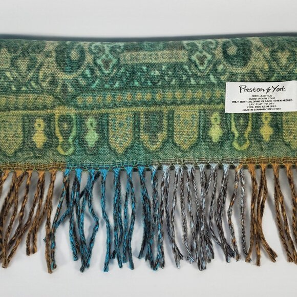 Preston & York Opulent 100% Acrylic Scarf, Exquisitely Crafted in Germany - Picture 5 of 6